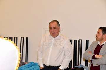 Visita de apyo a los grupos murgueros de Telde (Foto Francisco Javier Santana)